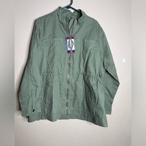 Nwt army green Gap jacket for women xl